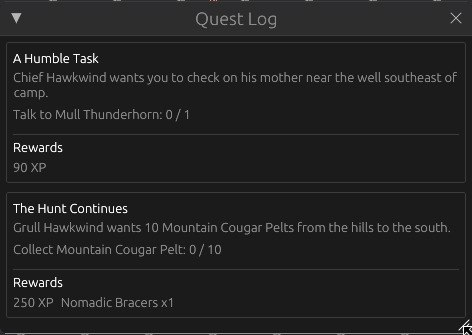 Quest Log